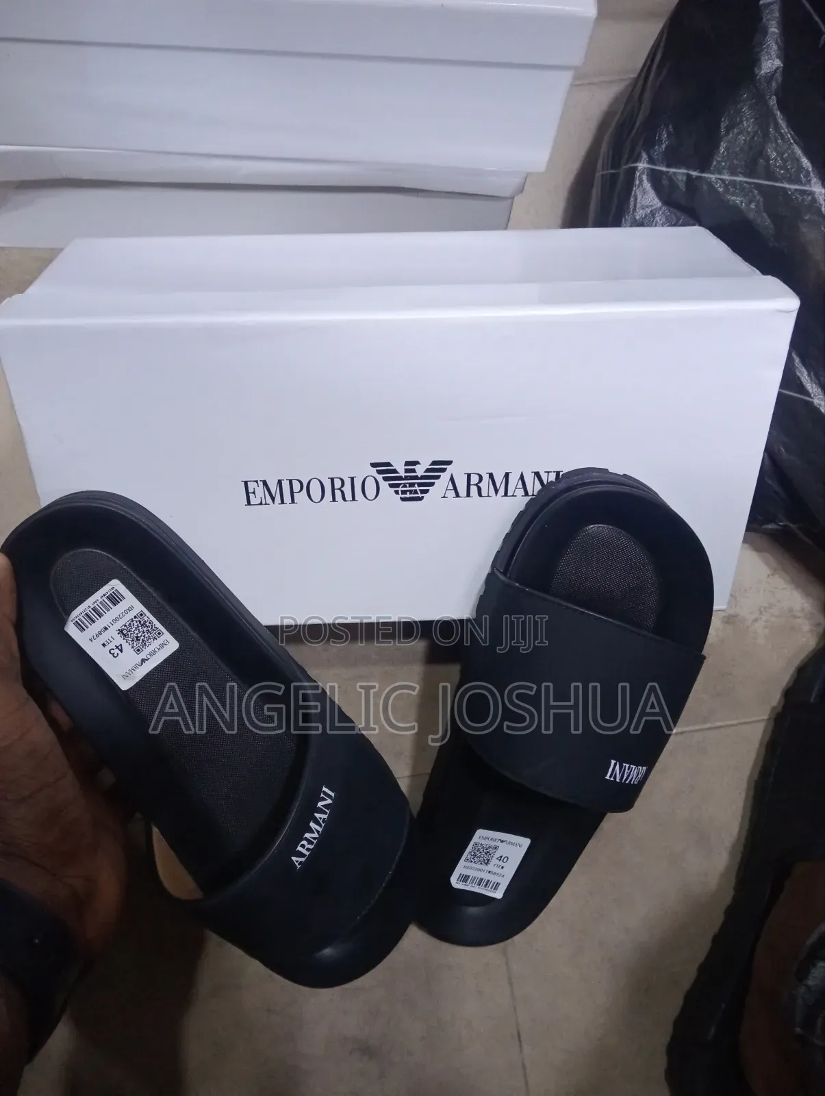 Armani Slippers