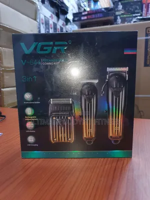 Brand New VGR 3in1 v-644 Rechargeable Combo Clippers