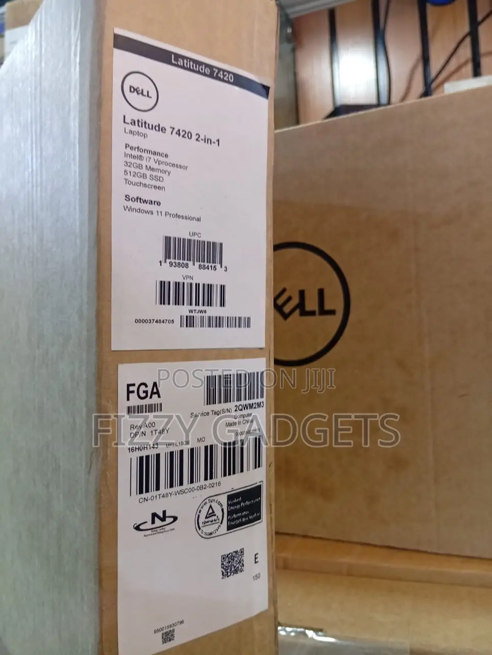 New Laptop Dell Latitude 7420 32GB Intel Core I7 SSD 512GB