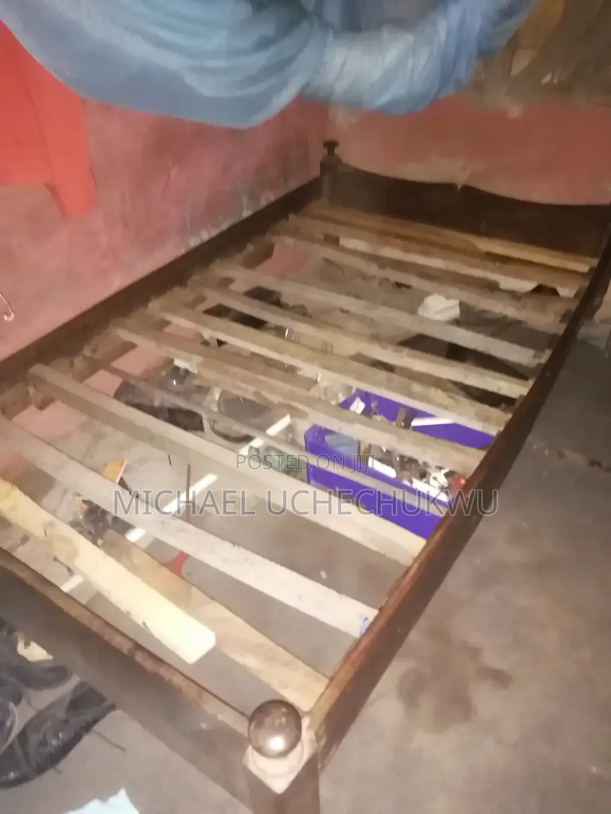 Strong Bed Frame, 4ft and Half