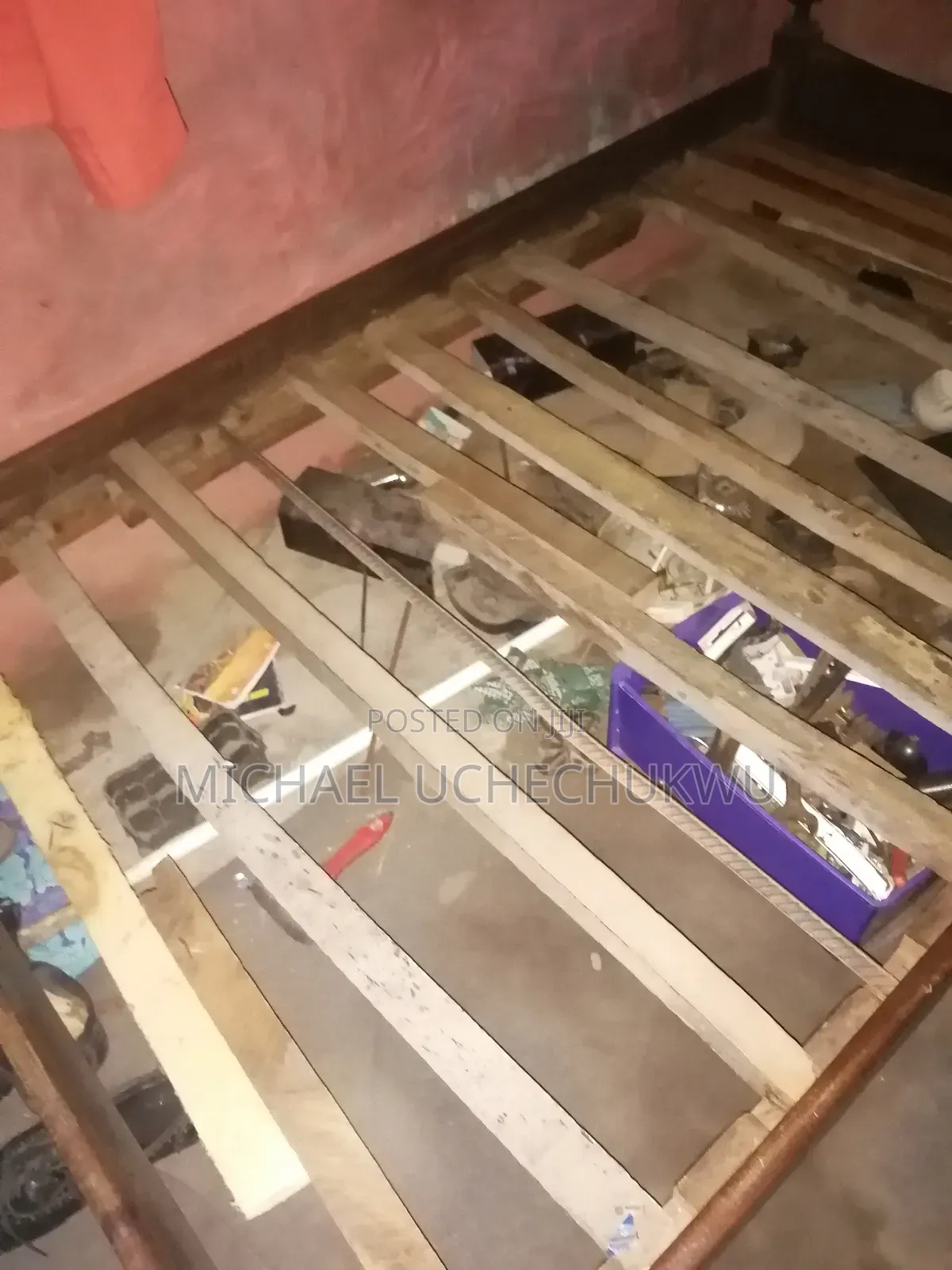 Strong Bed Frame, 4ft and Half