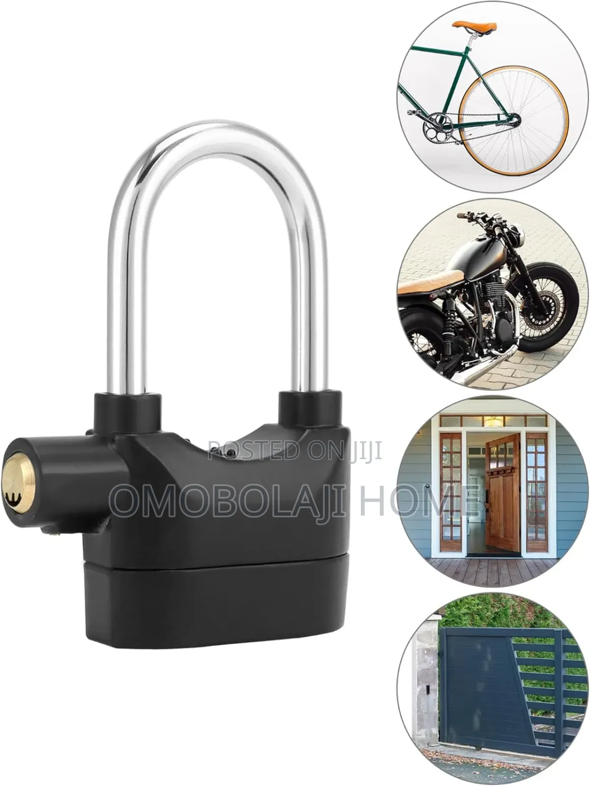 Security Smart Alarm Padlock