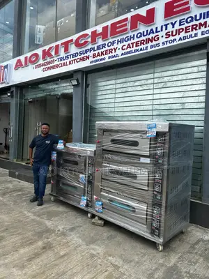 Gas Deck Oven 3 Deck 9 Tray