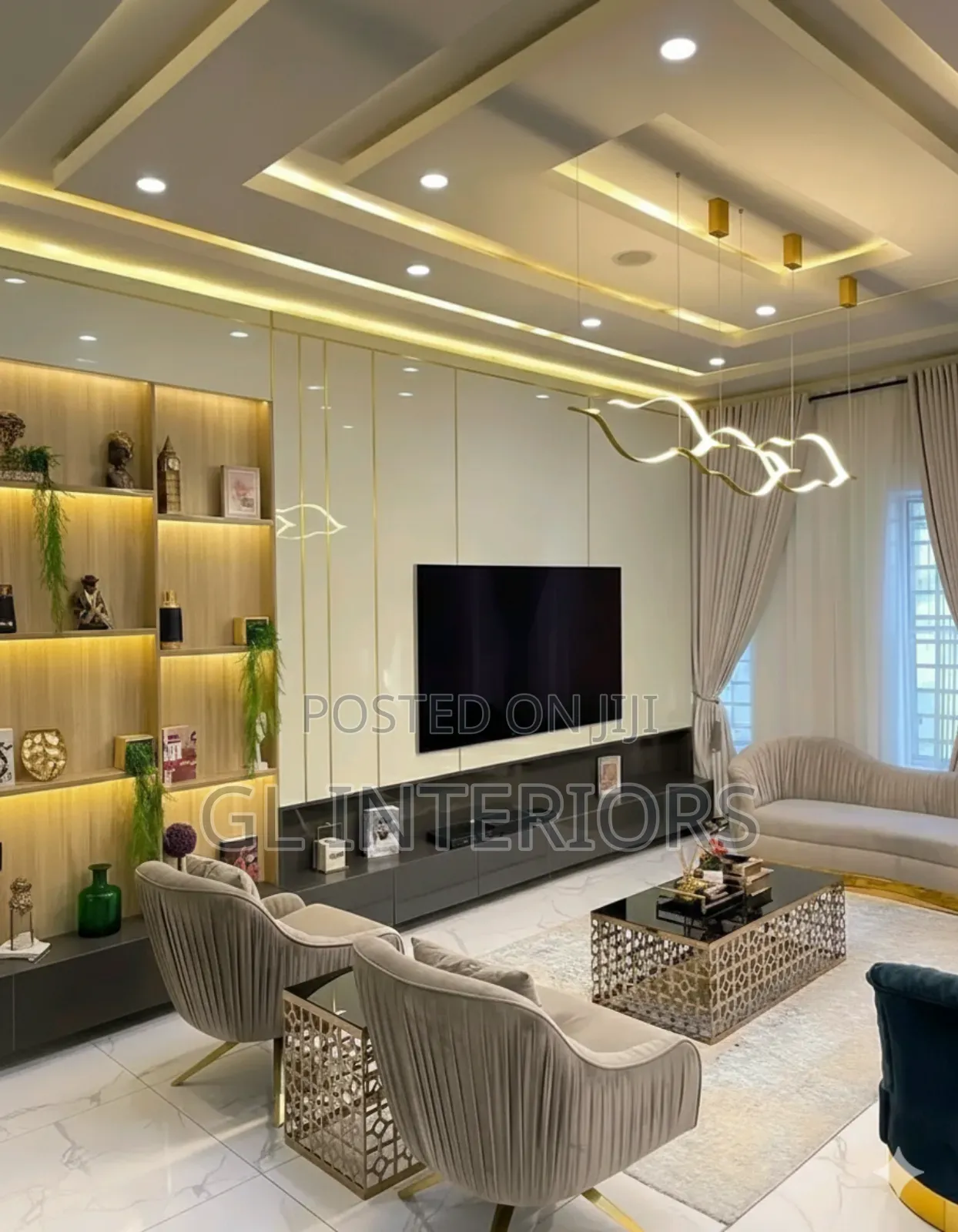Massive Tv Console - Contemporary Design