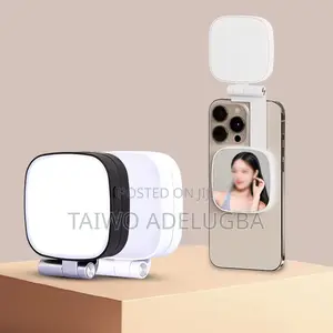 Magnetic Phone Light With Mirror