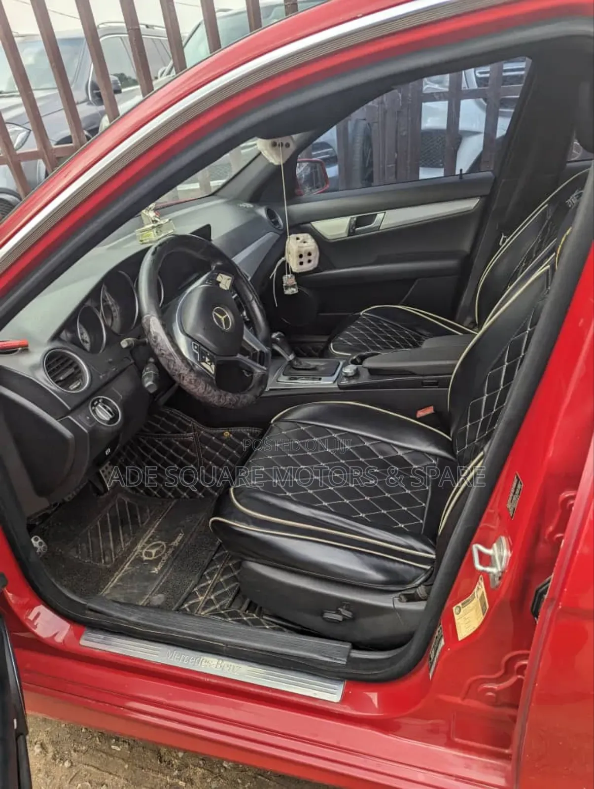 Mercedes-Benz C350 2013 Red