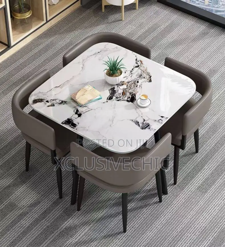 Cube Elite Dining Set - Grey