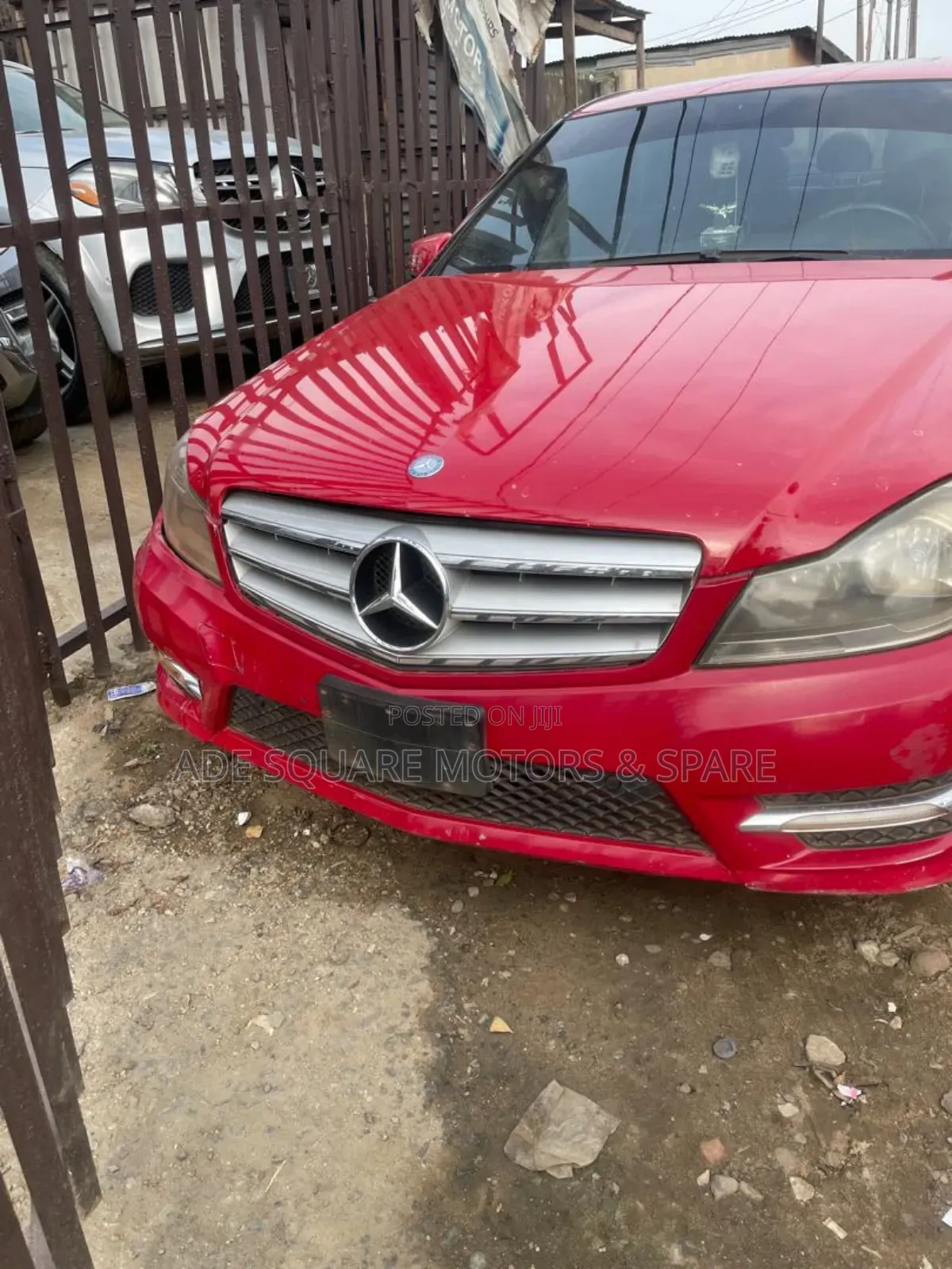 Mercedes-Benz C350 2013 Red