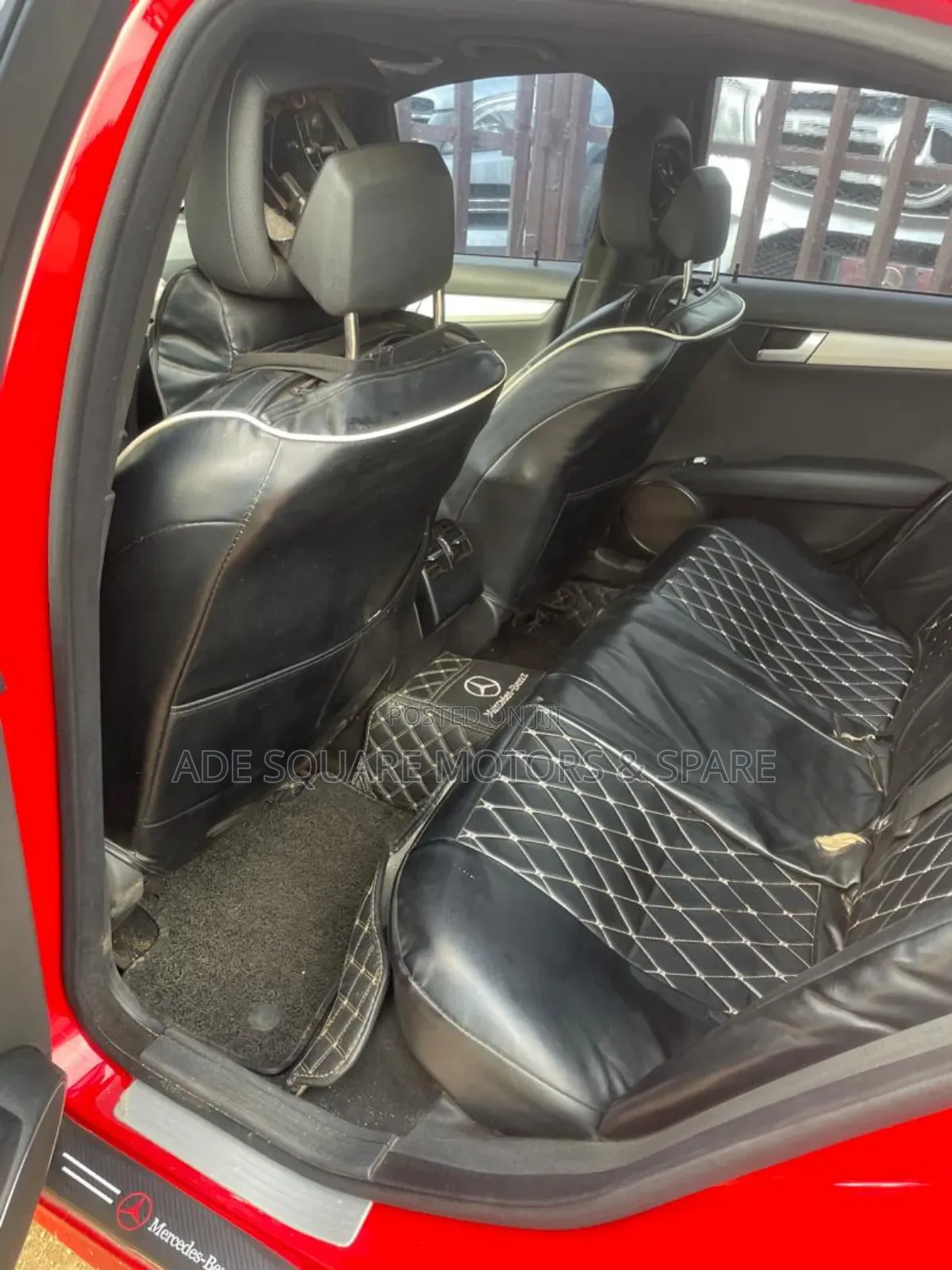 Mercedes-Benz C350 2013 Red