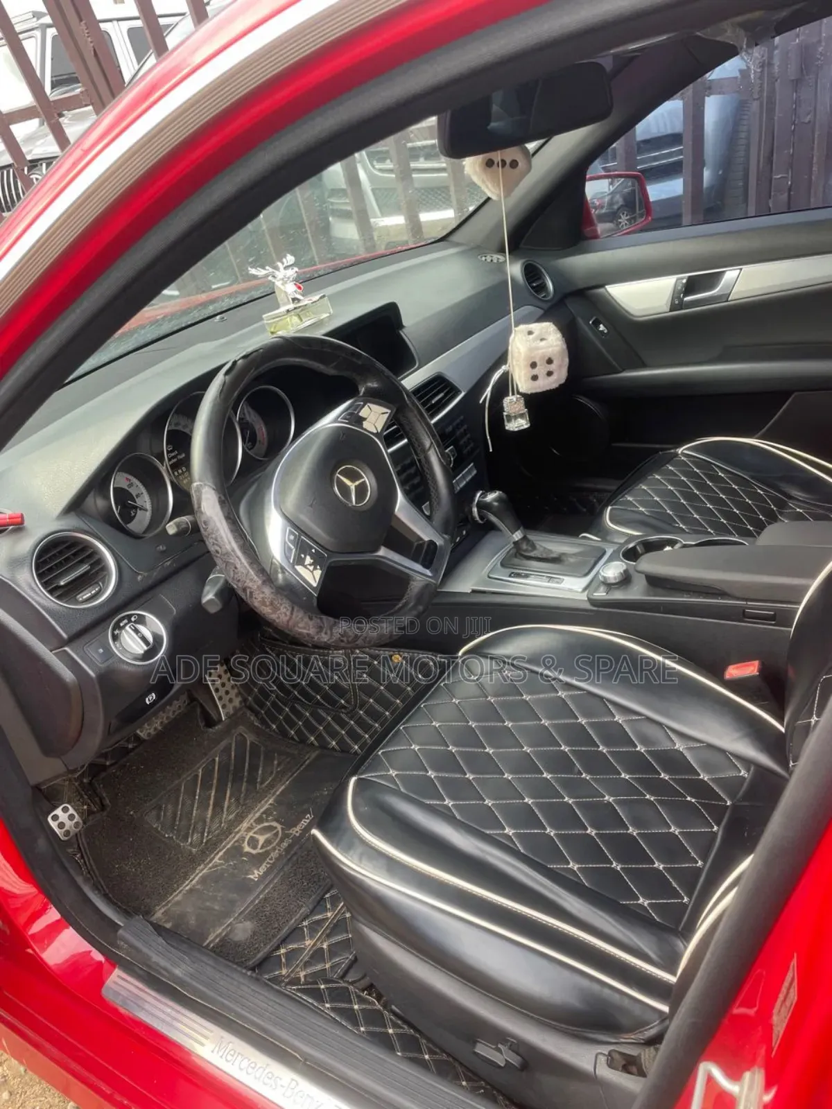 Mercedes-Benz C350 2013 Red