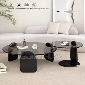 Modern Round Glass Center Table