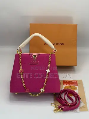 Luxury Louis Vuitton Leather Bag Comes in Different Colours