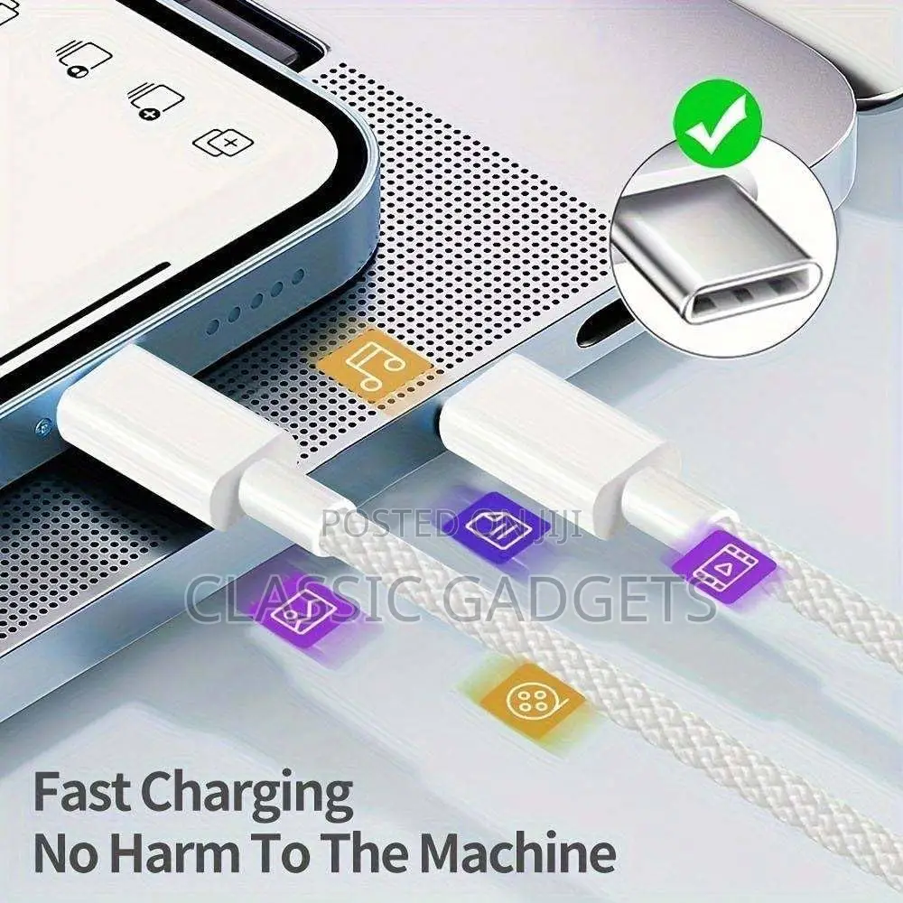 Apple 40w Dynamic Power Adapter With Cable for iPhone 17 Series