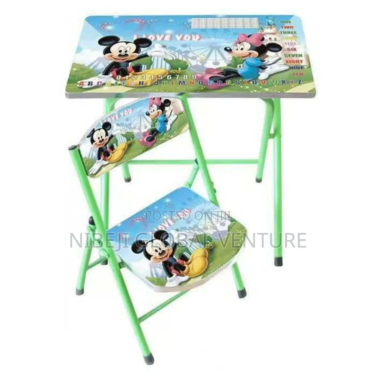 Foldable Kid Table and Chairs