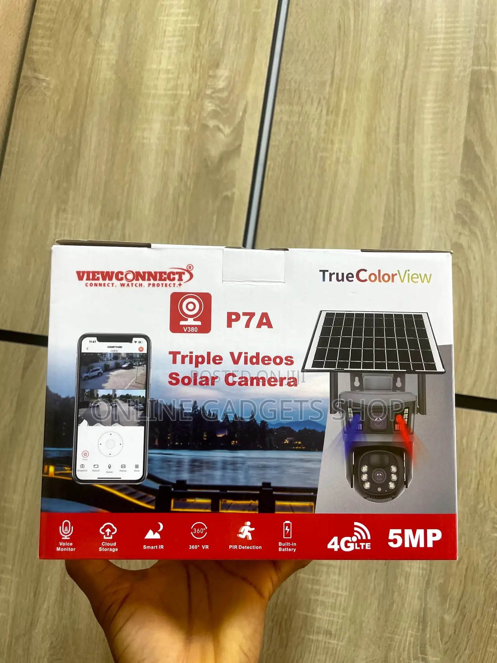 Dual Lens CCTV Camera