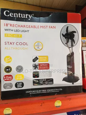 18 Rechargeable Mist Fan