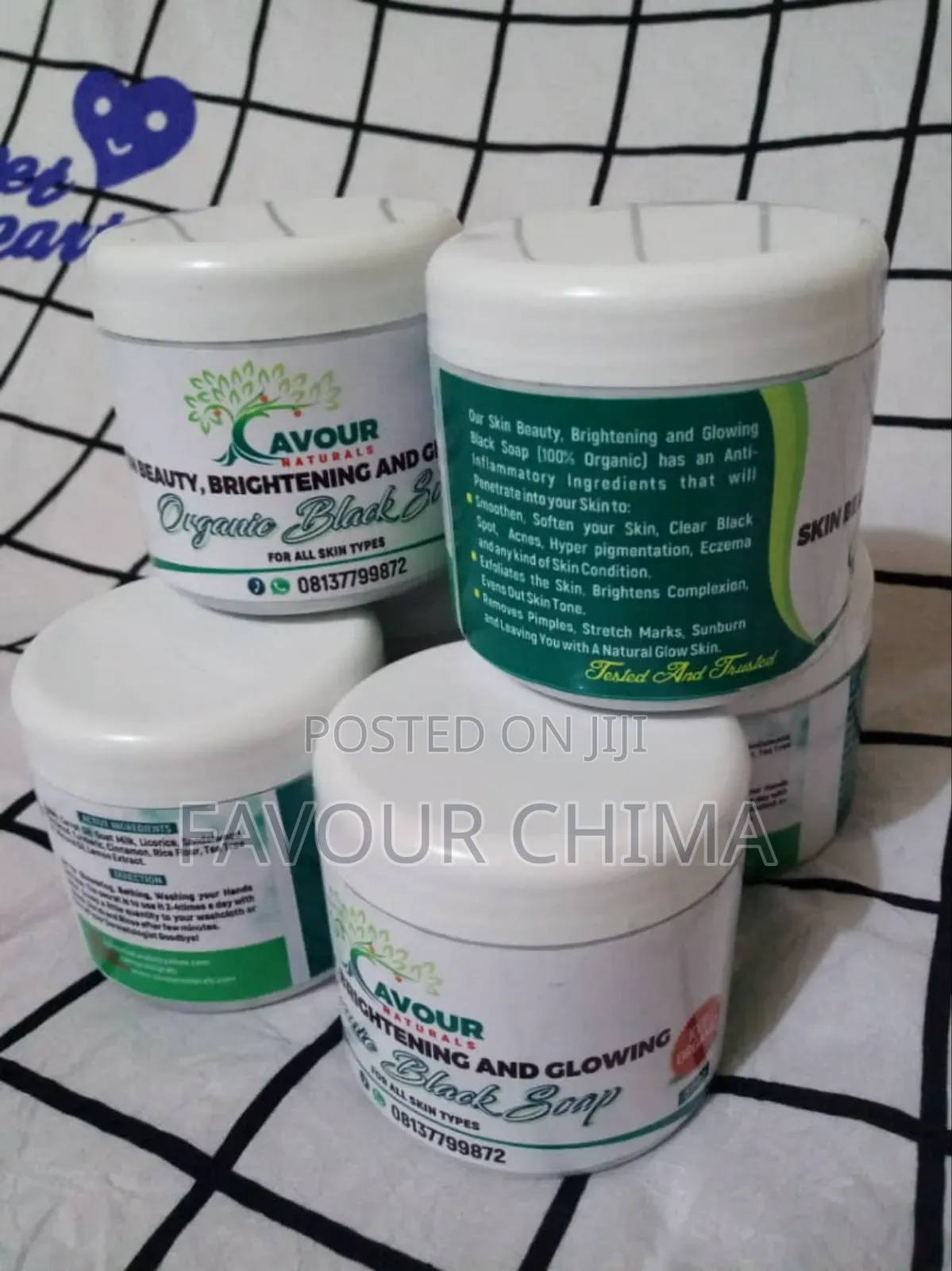 Organic Black Soap