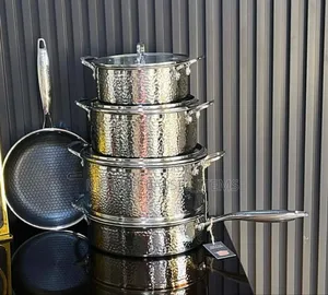 Stainless Steel Pot Set (Quality Uakeen Brand)