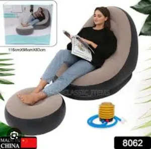 Inflatable Sofa Chair With Electric Pump