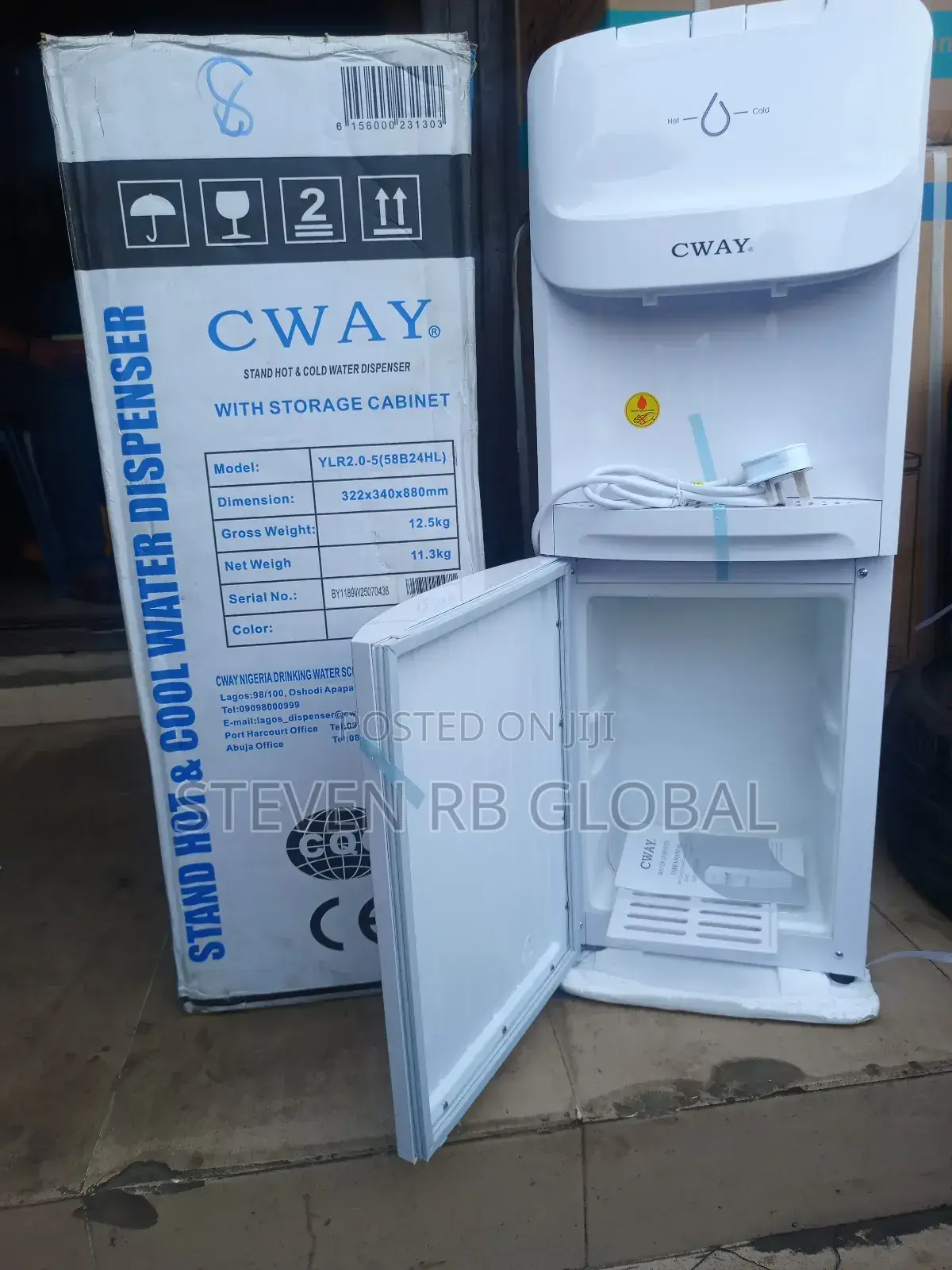 Cway Executive Water Dispenser 1c 58b24hl