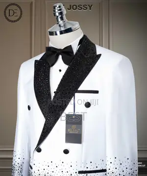 Italian Men's Luxury Ceremonies Double Breasted Suit