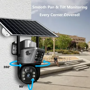 Modern Solar Ptz Camera With Ai Motion Tracking