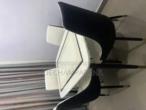 Versace Top Marble Dining Table Set