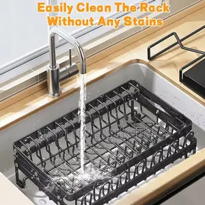 2 Tier Folding Plate Rack