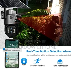 8mp Solar Security Camera With Smart Alerts