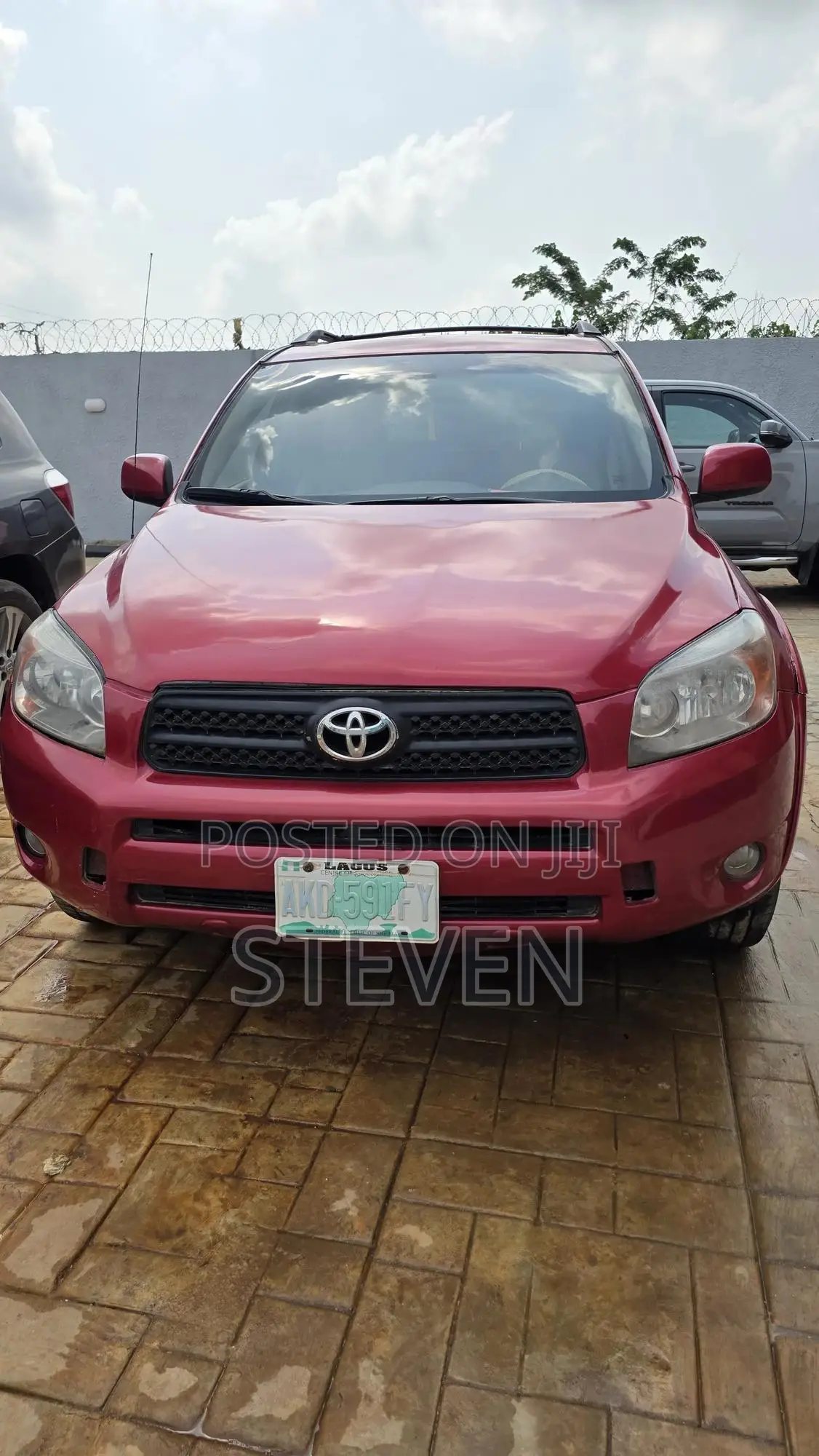 Toyota RAV4 Limited 2008 Red