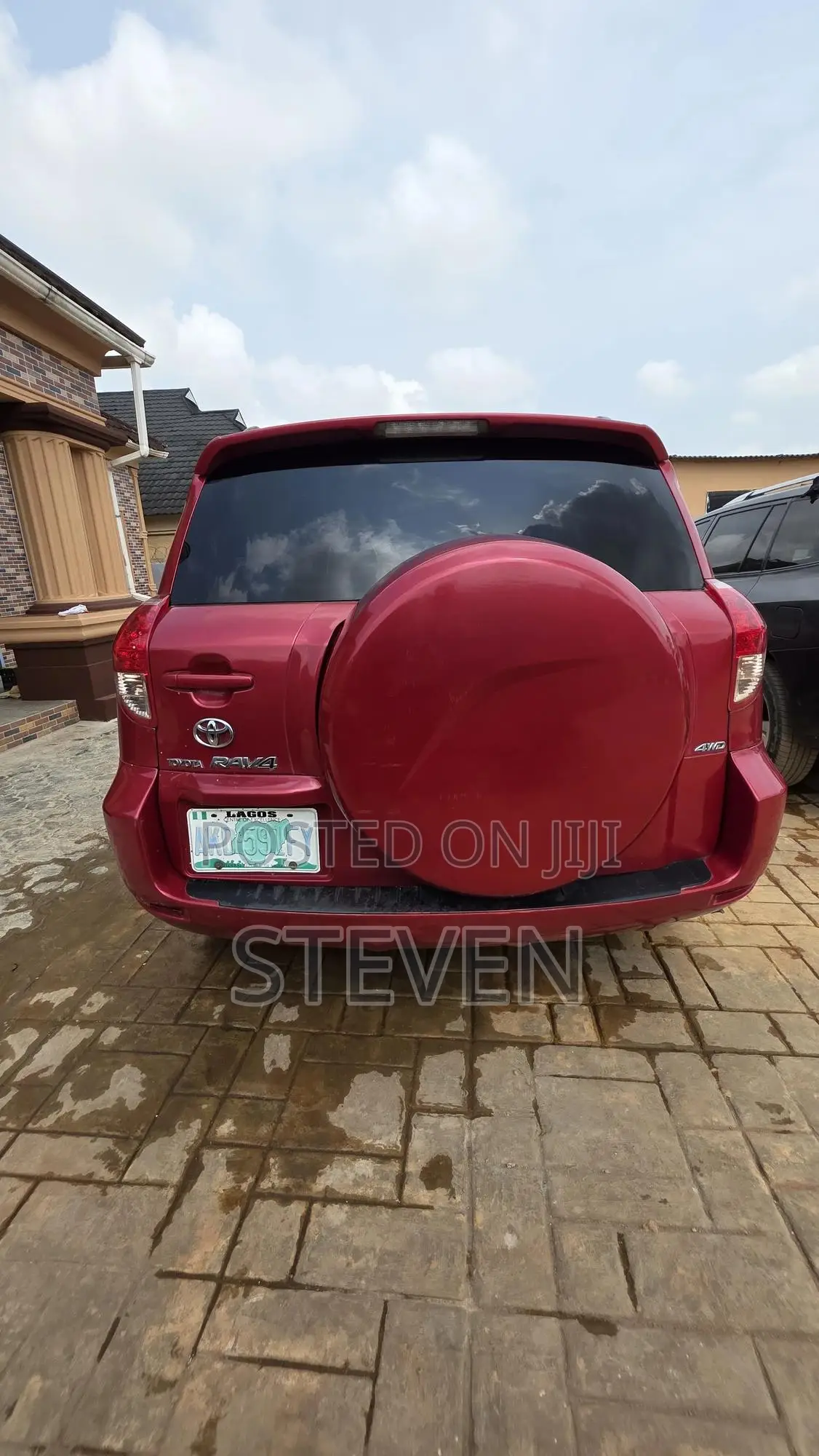 Toyota RAV4 Limited 2008 Red