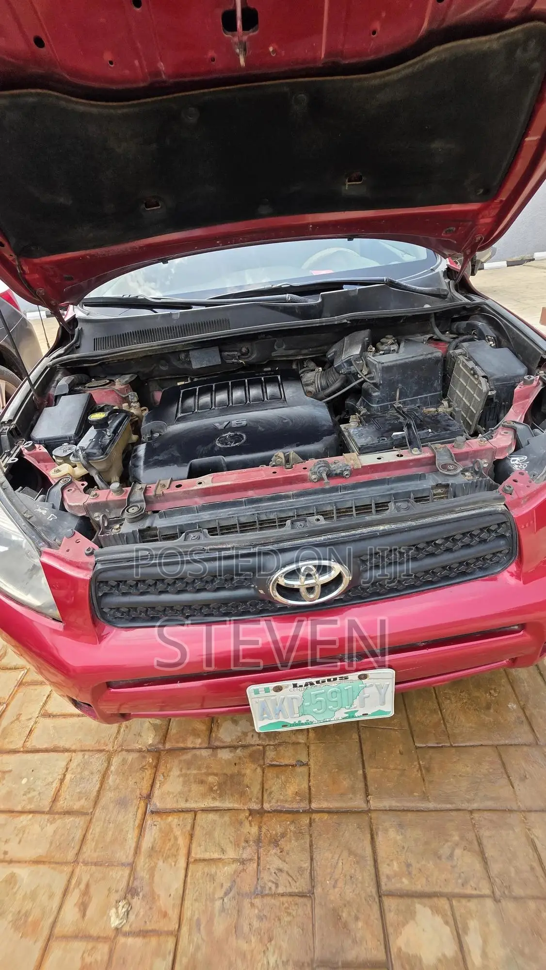 Toyota RAV4 Limited 2008 Red