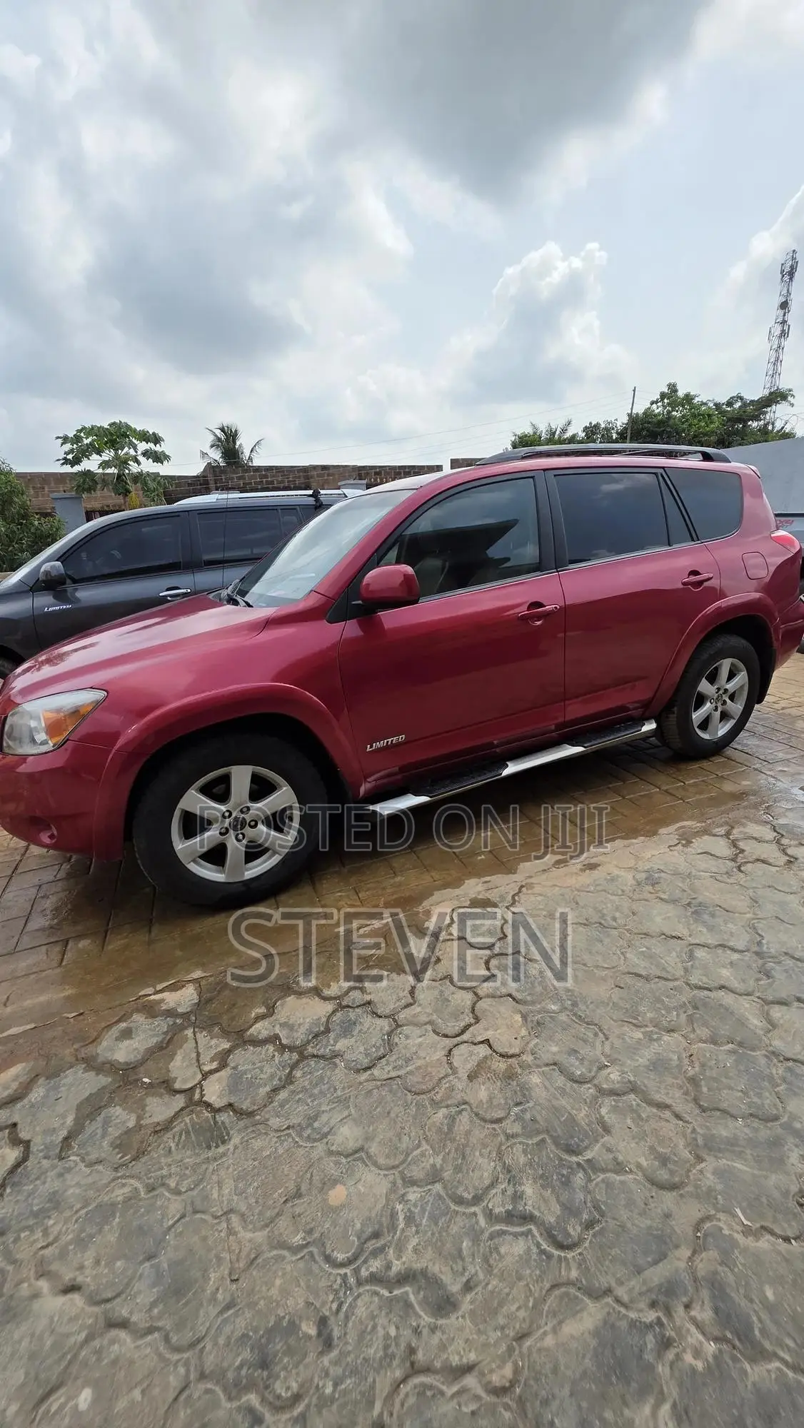 Toyota RAV4 Limited 2008 Red