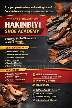Shoemaking Training