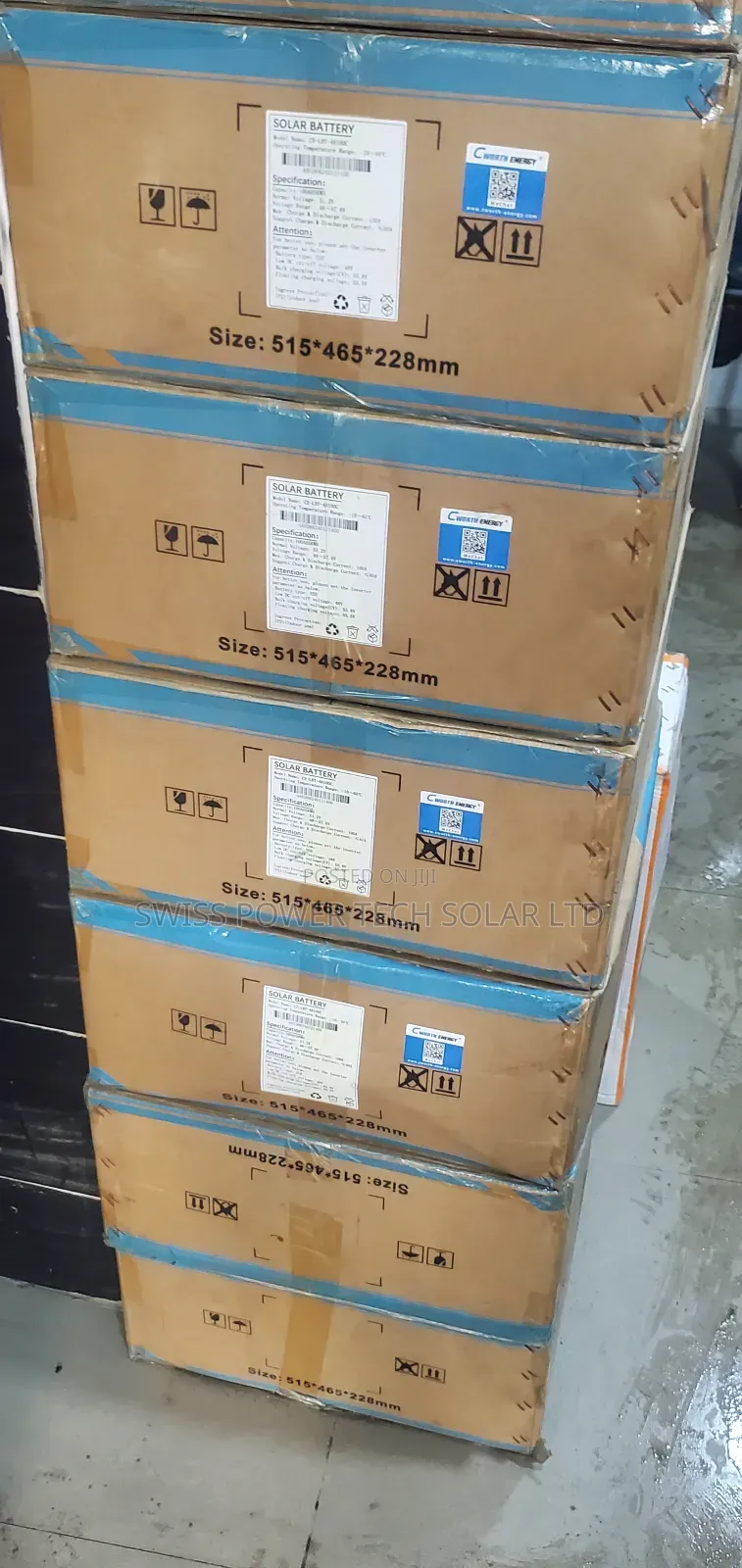 5kwh Cworth Lithium Iron Batteries