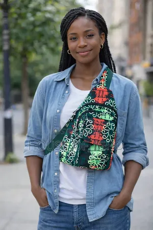 Ankara Chest Bag