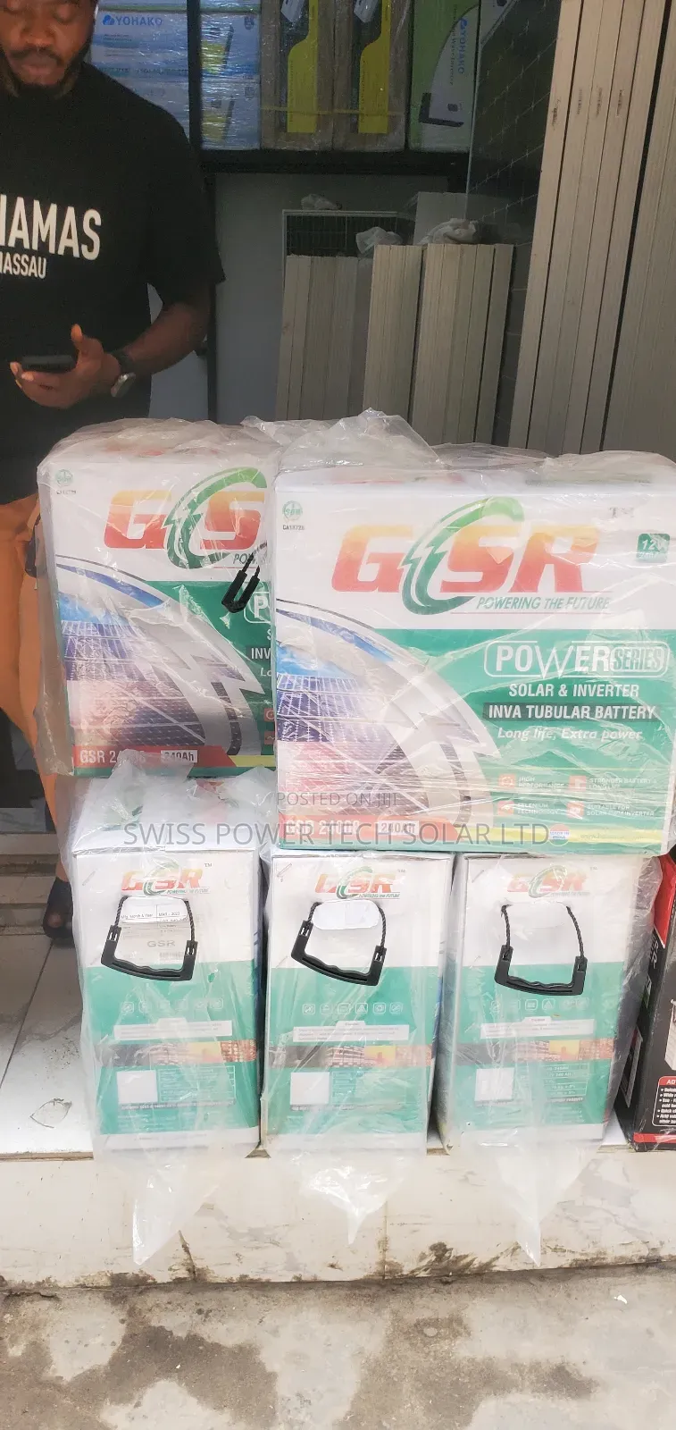 GSR Tubular Battery 240ah
