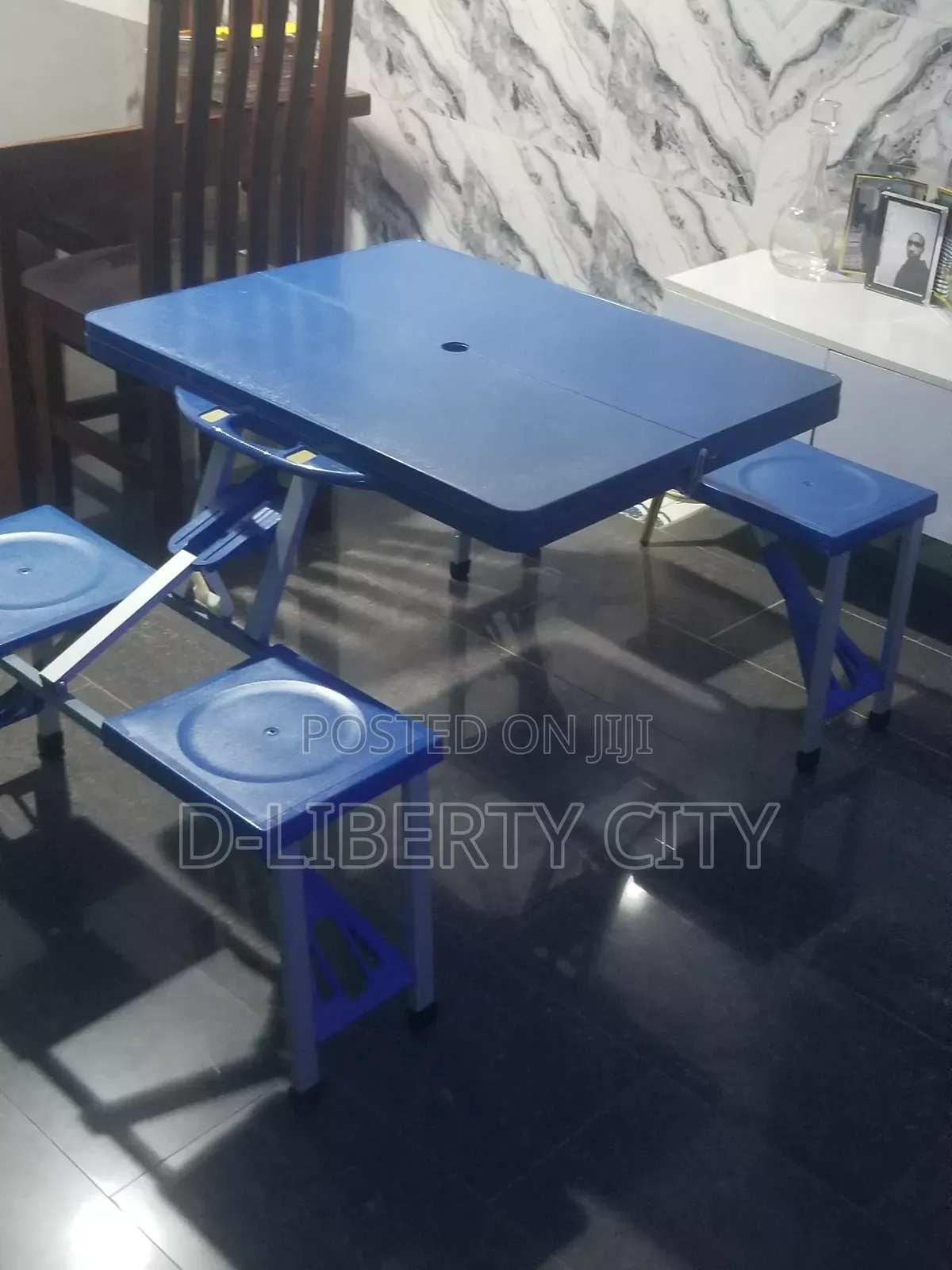 Foldable Home School Chair. Four Seater
