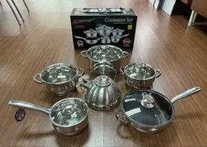 12-PCS Zeipter Heavy Stainless Pot Set (Ze68612)