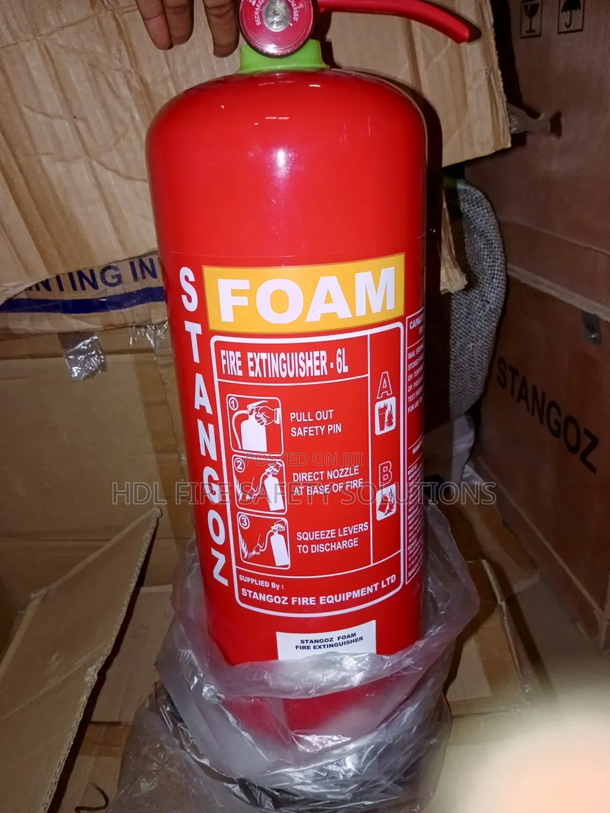 9l 6l Portable Foam Extinguisher