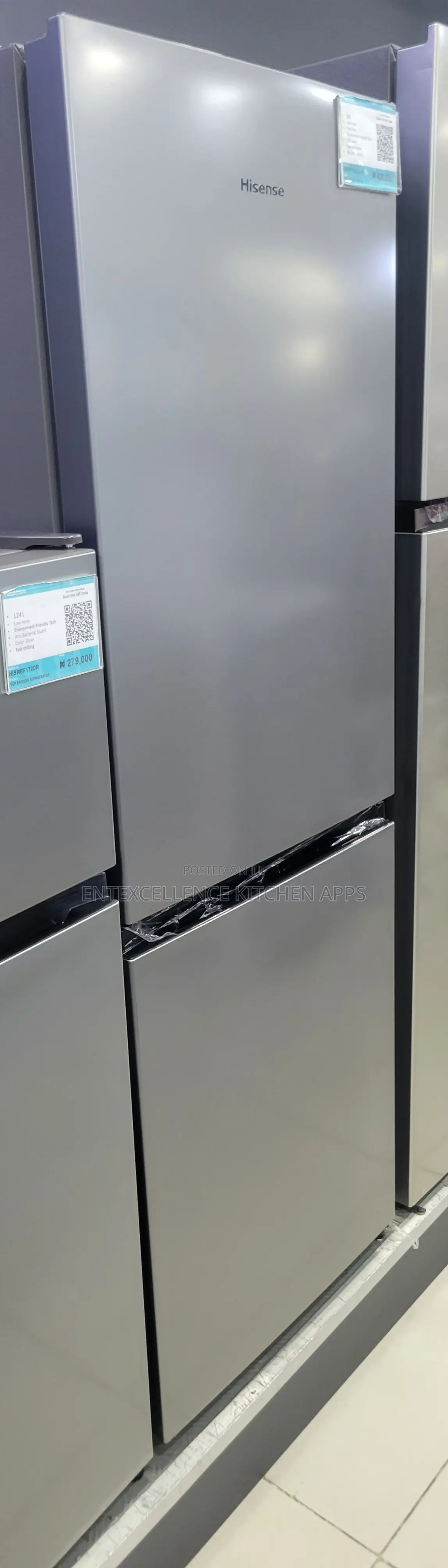 Hisense Bottom Freezer Refrigerator 225l 29dca