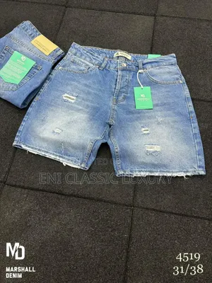 Premium Quality Luxury Men's Turkey Jeans Short Well Banded