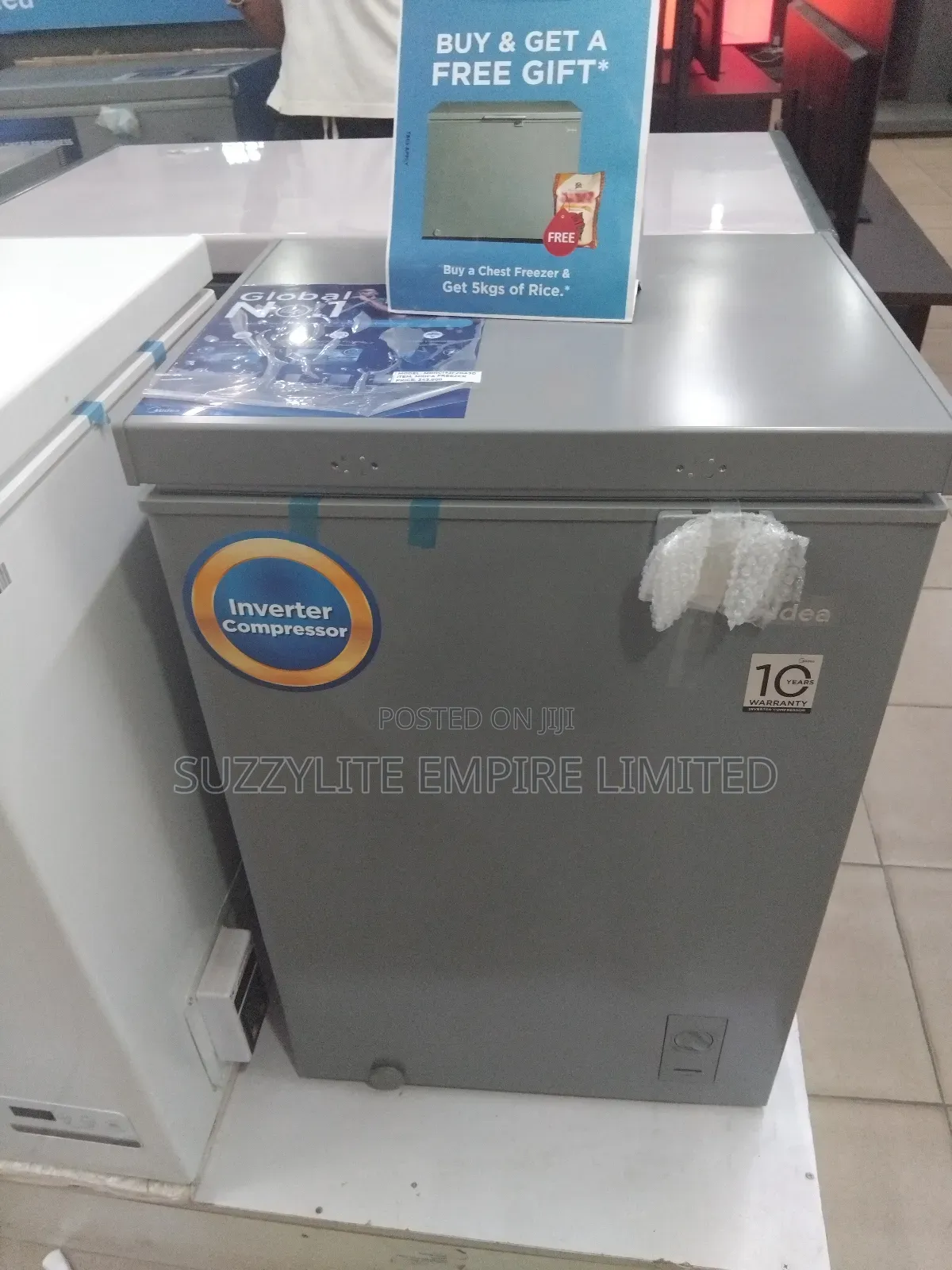 Midea 100 Liters Chest Freezer Energy 4
