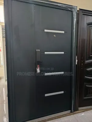 Black Steel Door