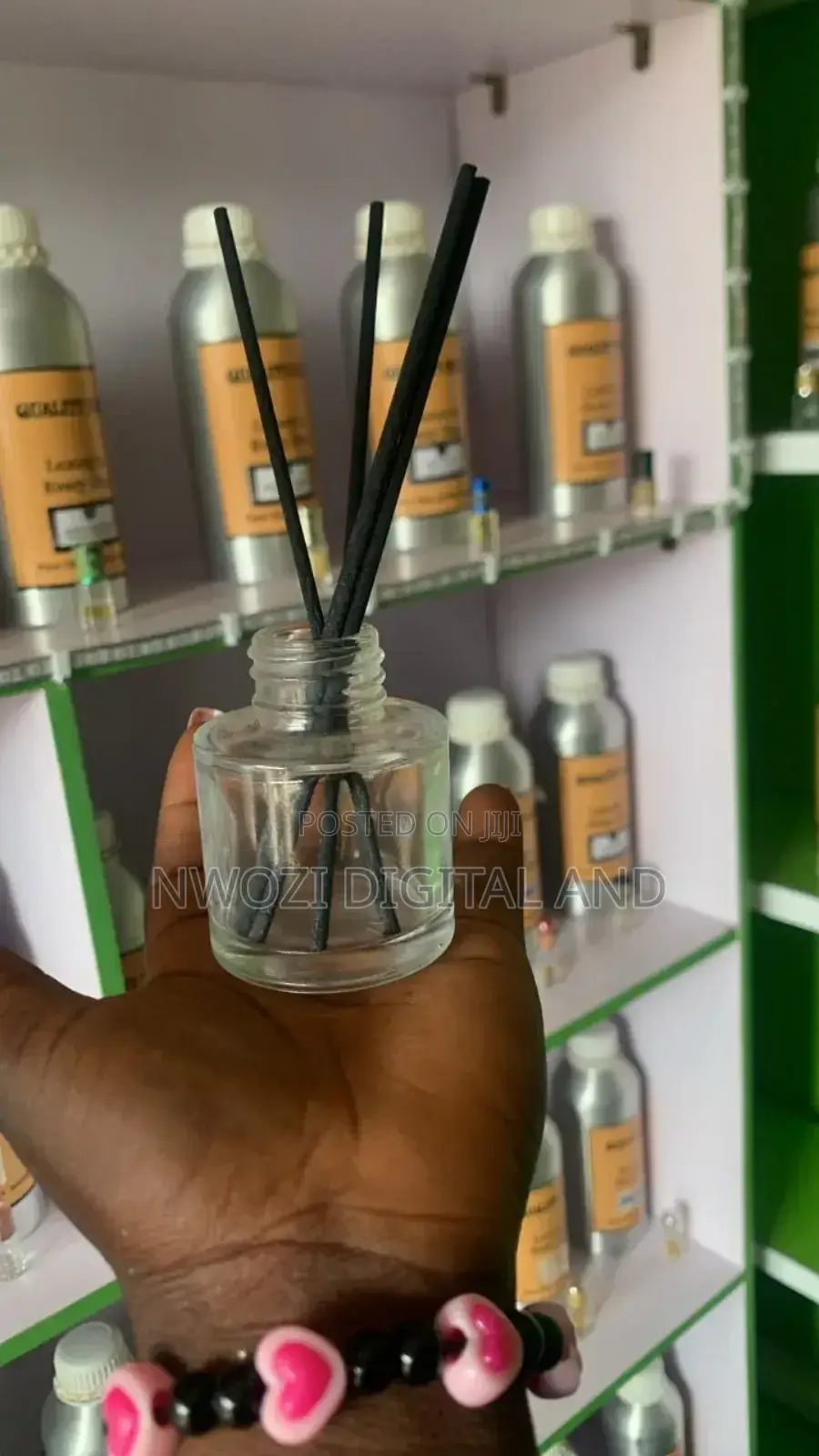 Essential Oil Glass And Diffuser Bottles