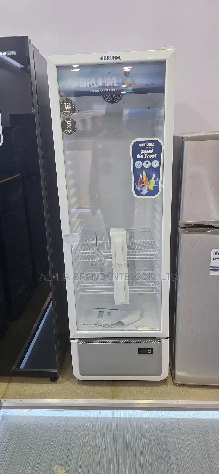 Bruhm 300lt Showcase Fridge