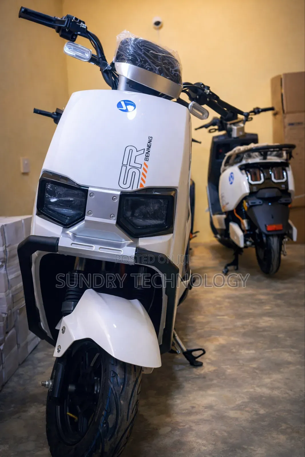 New Motorcycle 2024 White