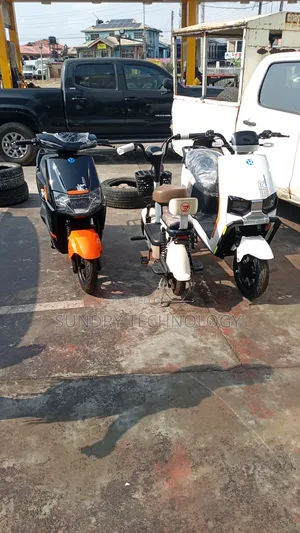 New Motorcycle 2024 White