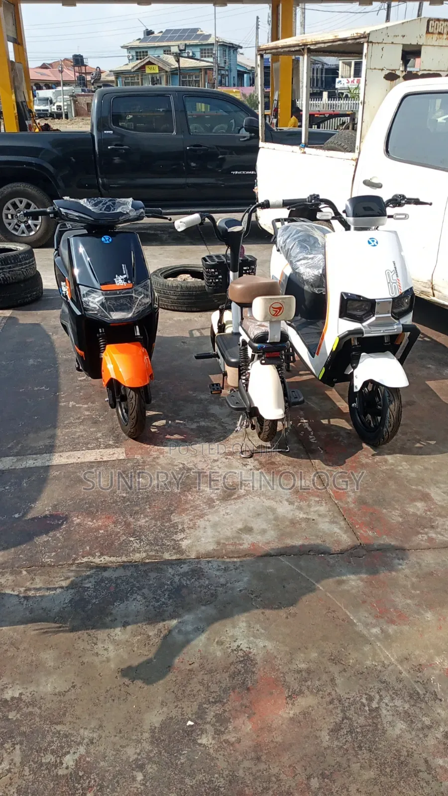 New Motorcycle 2024 White
