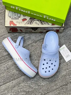 Crocs Platform Band Clean Clog